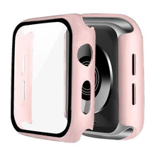 Load image into Gallery viewer, Glass + Cover For Apple Watch case 6/SE/5/4/3/2/1 iWatch 42mm 38mm bumper Tempered Glass for apple watch 44mm 40mm 42mm 38mm

