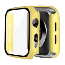 Load image into Gallery viewer, Glass + Cover For Apple Watch case 6/SE/5/4/3/2/1 iWatch 42mm 38mm bumper Tempered Glass for apple watch 44mm 40mm 42mm 38mm
