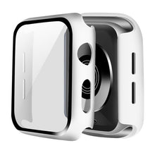 Load image into Gallery viewer, Glass + Cover For Apple Watch case 6/SE/5/4/3/2/1 iWatch 42mm 38mm bumper Tempered Glass for apple watch 44mm 40mm 42mm 38mm
