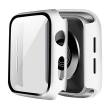 Load image into Gallery viewer, Glass + Cover For Apple Watch case 6/SE/5/4/3/2/1 iWatch 42mm 38mm bumper Tempered Glass for apple watch 44mm 40mm 42mm 38mm
