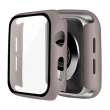 Load image into Gallery viewer, Glass + Cover For Apple Watch case 6/SE/5/4/3/2/1 iWatch 42mm 38mm bumper Tempered Glass for apple watch 44mm 40mm 42mm 38mm
