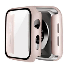 Load image into Gallery viewer, Glass + Cover For Apple Watch case 6/SE/5/4/3/2/1 iWatch 42mm 38mm bumper Tempered Glass for apple watch 44mm 40mm 42mm 38mm
