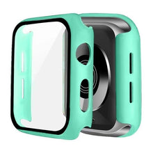 Load image into Gallery viewer, Glass + Cover For Apple Watch case 6/SE/5/4/3/2/1 iWatch 42mm 38mm bumper Tempered Glass for apple watch 44mm 40mm 42mm 38mm
