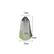 Load image into Gallery viewer, 95#951#113# Leaves Icing Piping Nozzle Sunflower Pastry Nozzles For Cakes Decorating Tools кондитерские товары Cream Decoators
