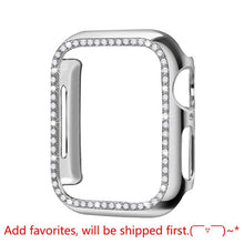 Load image into Gallery viewer, Diamond Bumper Protective Case for Apple Watch Cover Series 6 SE 54321 38MM 42MM For Iwatch 40mm 44mm Smart Bracelet Accessories
