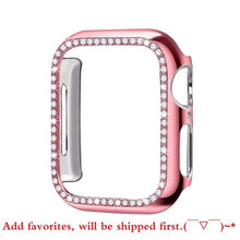 Load image into Gallery viewer, Diamond Bumper Protective Case for Apple Watch Cover Series 6 SE 54321 38MM 42MM For Iwatch 40mm 44mm Smart Bracelet Accessories
