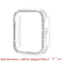 Load image into Gallery viewer, Diamond Bumper Protective Case for Apple Watch Cover Series 6 SE 54321 38MM 42MM For Iwatch 40mm 44mm Smart Bracelet Accessories
