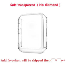 Load image into Gallery viewer, Diamond Bumper Protective Case for Apple Watch Cover Series 6 SE 54321 38MM 42MM For Iwatch 40mm 44mm Smart Bracelet Accessories
