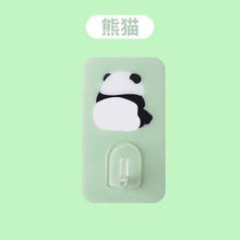 Load image into Gallery viewer, 10 Pcs Door Hook Adhesive Wall Hooks Transparent  Anti-skid Traceless Heavy Duty Stick on Hook Bathroom Kitchen Wall Stickers
