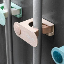 Load image into Gallery viewer, 10 Pcs Door Hook Adhesive Wall Hooks Transparent  Anti-skid Traceless Heavy Duty Stick on Hook Bathroom Kitchen Wall Stickers
