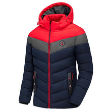 Load image into Gallery viewer, Men 2021 Winter Brand New Casual Warm Thick Waterproof Jacket Parkas Coat Men New Autumn Outwear Windproof Hat Parkas Jacket Men
