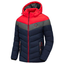 Load image into Gallery viewer, Men 2021 Winter Brand New Casual Warm Thick Waterproof Jacket Parkas Coat Men New Autumn Outwear Windproof Hat Parkas Jacket Men
