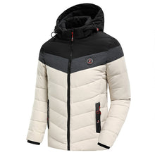 Load image into Gallery viewer, Men 2021 Winter Brand New Casual Warm Thick Waterproof Jacket Parkas Coat Men New Autumn Outwear Windproof Hat Parkas Jacket Men
