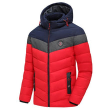 Load image into Gallery viewer, Men 2021 Winter Brand New Casual Warm Thick Waterproof Jacket Parkas Coat Men New Autumn Outwear Windproof Hat Parkas Jacket Men
