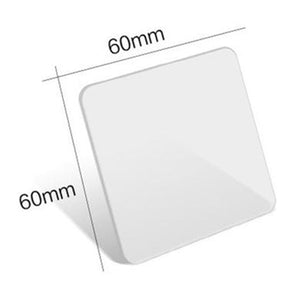 100/10Pcs Waterproof Sticker Powerful Non-Mark Photo Wall Auxiliary Double-Sided Pendating Fixed Two Sticky Bathroom Tape piece