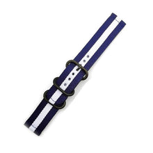 Load image into Gallery viewer, Quick Release Watch Strap for Men Women Premium Nylon NATO Watch Band with Black Stainless Buckle -18mm, 20mm,22mm,24mm
