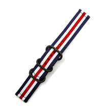 Load image into Gallery viewer, Quick Release Watch Strap for Men Women Premium Nylon NATO Watch Band with Black Stainless Buckle -18mm, 20mm,22mm,24mm
