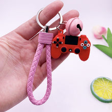 Load image into Gallery viewer, Creative Video Game Handle Keychain Simulation Joystick Model Key Chain Ring Pendant Men Women Couple Key Holder Trinket Gift
