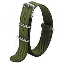 Load image into Gallery viewer, 1pcs Nato Strap 18mm 20mm 22mm Nylon Watch Band Waterproof Watch Strap for Nato Army Sport Watch Dropshipping Belt

