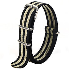 Load image into Gallery viewer, 1pcs Nato Strap 18mm 20mm 22mm Nylon Watch Band Waterproof Watch Strap for Nato Army Sport Watch Dropshipping Belt

