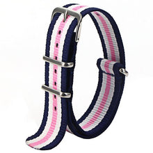 Load image into Gallery viewer, 1pcs Nato Strap 18mm 20mm 22mm Nylon Watch Band Waterproof Watch Strap for Nato Army Sport Watch Dropshipping Belt
