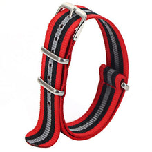 Load image into Gallery viewer, 1pcs Nato Strap 18mm 20mm 22mm Nylon Watch Band Waterproof Watch Strap for Nato Army Sport Watch Dropshipping Belt
