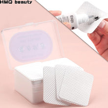 Load image into Gallery viewer, Lint-Free Paper Cotton Wipes Eyelash Glue Remover wipe the mouth of the glue bottle prevent clogging glue Cleaner Pads-12
