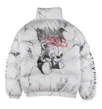 Load image into Gallery viewer, Hip Hop Jacket Parka Hurt Bear Print Men Winter Oversize Windbreaker Streetwear Harajuku Padded Jacket Coat Warm Outwear Hipster
