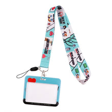 Load image into Gallery viewer, DZ1228 New Grey's Anatomy TV Show Doctor Nurse Neck Strap Lanyards Keychain Holder ID Card Pass Hang Rope Lariat Lanyard Gifts
