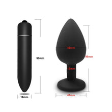 Load image into Gallery viewer, Anal Plug Butt Sex Toys for Women Men Soft Silicone Prostate Massager Mini Erotic Bullet Vibrator Anal Toys for Adults 18
