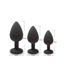 Load image into Gallery viewer, Anal Plug Butt Sex Toys for Women Men Soft Silicone Prostate Massager Mini Erotic Bullet Vibrator Anal Toys for Adults 18
