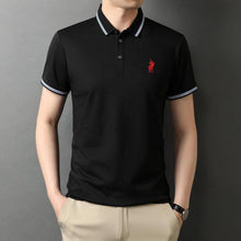 Load image into Gallery viewer, Top Grade New Designer Logo Brand Summer Mens Polo Shirts With Short Sleeve Turn Down Collar Casual Tops Fashions Men Clothing
