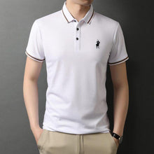 Load image into Gallery viewer, Top Grade New Designer Logo Brand Summer Mens Polo Shirts With Short Sleeve Turn Down Collar Casual Tops Fashions Men Clothing
