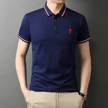 Load image into Gallery viewer, Top Grade New Designer Logo Brand Summer Mens Polo Shirts With Short Sleeve Turn Down Collar Casual Tops Fashions Men Clothing
