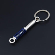 Load image into Gallery viewer, Creative gift car metal keychain turbo gear hub pendant brake disc shock absorber Pendant
