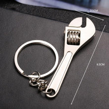 Load image into Gallery viewer, Creative gift car metal keychain turbo gear hub pendant brake disc shock absorber Pendant
