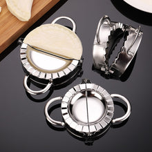 Load image into Gallery viewer, Stainless Steel Dumplings Tool Lazy DIY Jiaozi Maker Device Easy Dumpling Peeling Slicer Mold  Kitchen Accessories
