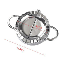 Load image into Gallery viewer, Stainless Steel Dumplings Tool Lazy DIY Jiaozi Maker Device Easy Dumpling Peeling Slicer Mold  Kitchen Accessories
