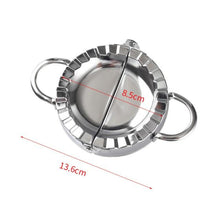 Load image into Gallery viewer, Stainless Steel Dumplings Tool Lazy DIY Jiaozi Maker Device Easy Dumpling Peeling Slicer Mold  Kitchen Accessories
