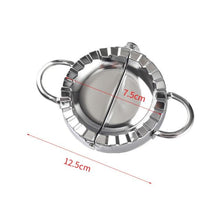 Load image into Gallery viewer, Stainless Steel Dumplings Tool Lazy DIY Jiaozi Maker Device Easy Dumpling Peeling Slicer Mold  Kitchen Accessories
