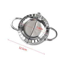 Load image into Gallery viewer, Stainless Steel Dumplings Tool Lazy DIY Jiaozi Maker Device Easy Dumpling Peeling Slicer Mold  Kitchen Accessories
