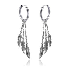 Load image into Gallery viewer, New Punk Stainless Steel Chain Hoop Earrings For Women Men 2021 Trendy Goth Pop Hip Hop Pendants Ear Jewelry Accessories Earring
