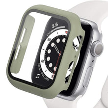 Load image into Gallery viewer, Tempered Glass+Matte Watch Cover  for Apple Watch Case 44mm 40mm 42mm 38mm  Bumper+Screen Protector for Iwatch SE 6 5 4 3 2 1

