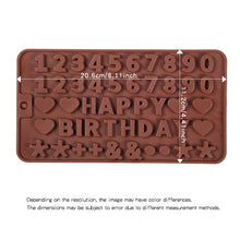Load image into Gallery viewer, Various New Silicone 12 Cavity Decomposition Chocolate Mold Food Grade Non-Stick Silicone Protein and Energy Bar Candy Molds
