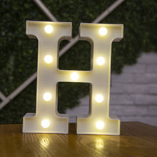 Load image into Gallery viewer, Alphabet Letter LED Lights Luminous Number Lamp Decor  Battery Night Light for home Wedding Birthday Christmas party Decoration
