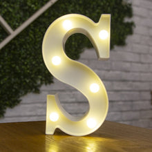 Load image into Gallery viewer, Alphabet Letter LED Lights Luminous Number Lamp Decor  Battery Night Light for home Wedding Birthday Christmas party Decoration
