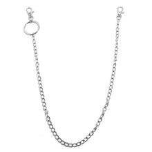 Load image into Gallery viewer, Punk Rock Metal Pants Waist Chain Men Women Key Chain Big Ring Wallet Keychain Jeans Unisex Hip-hop Jewelry Gift

