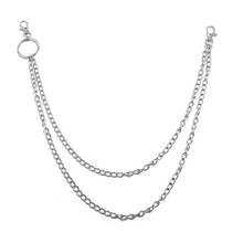 Load image into Gallery viewer, Punk Rock Metal Pants Waist Chain Men Women Key Chain Big Ring Wallet Keychain Jeans Unisex Hip-hop Jewelry Gift
