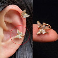 Load image into Gallery viewer, 1Pc Helix Cartilage Conch Fake Without Piercing Cuff Earring Earcuff Wrap Rock Earring Cuff No Piercing Women Clip Adjustable
