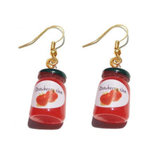 Load image into Gallery viewer, Earring For Women Resin Drop Custom Made Handmade Cute Girls Gift Eardrop Coffee Drink Funny Liquor Spirits Bottle Cans
